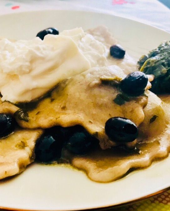 Ravioloni alla paparina