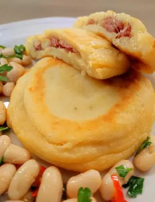 Ricetta Focaccine di patate con speck e fontina di lidia143