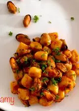 Ricetta Gnocchi di patate, cozze e 'Nduja