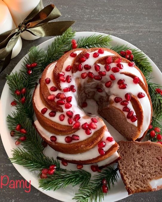 BUND CAKE AL MELOGRANO