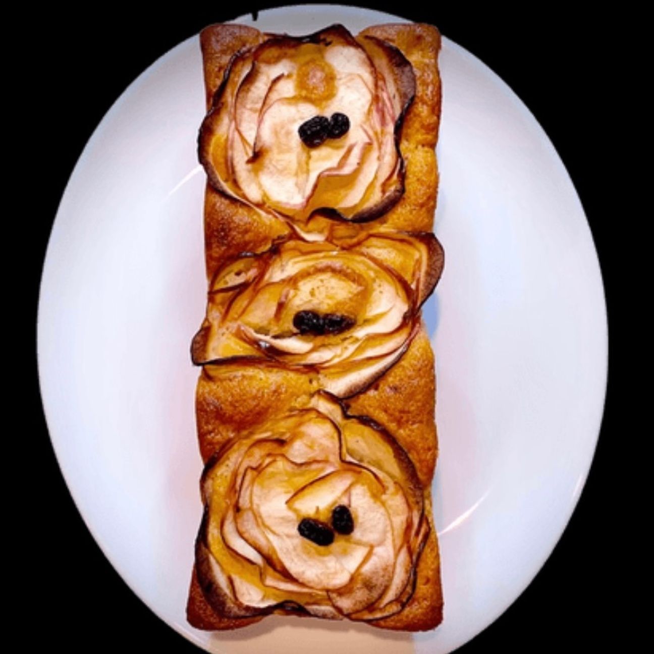 Plumcake birra, mele, uvetta