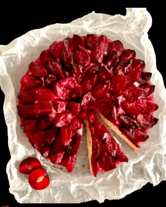 PFLAUMENKUCHEN - (torta di susine tedesca)