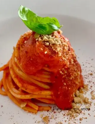 Ricetta CHITARRA CREMA DI PEPERONE, 'NDUJA, BRICIOLE DI TARALLO di c77pamy