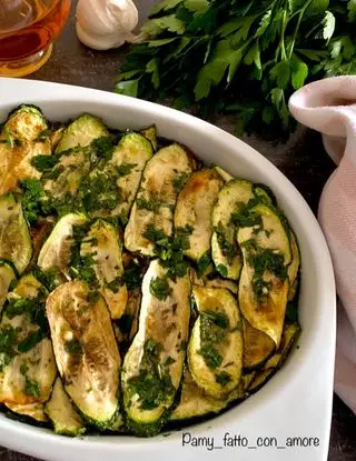 Ricetta CONCIA DI ZUCCHINE O ZUCCHINE MARINATE ALLA ROMANA di c77pamy