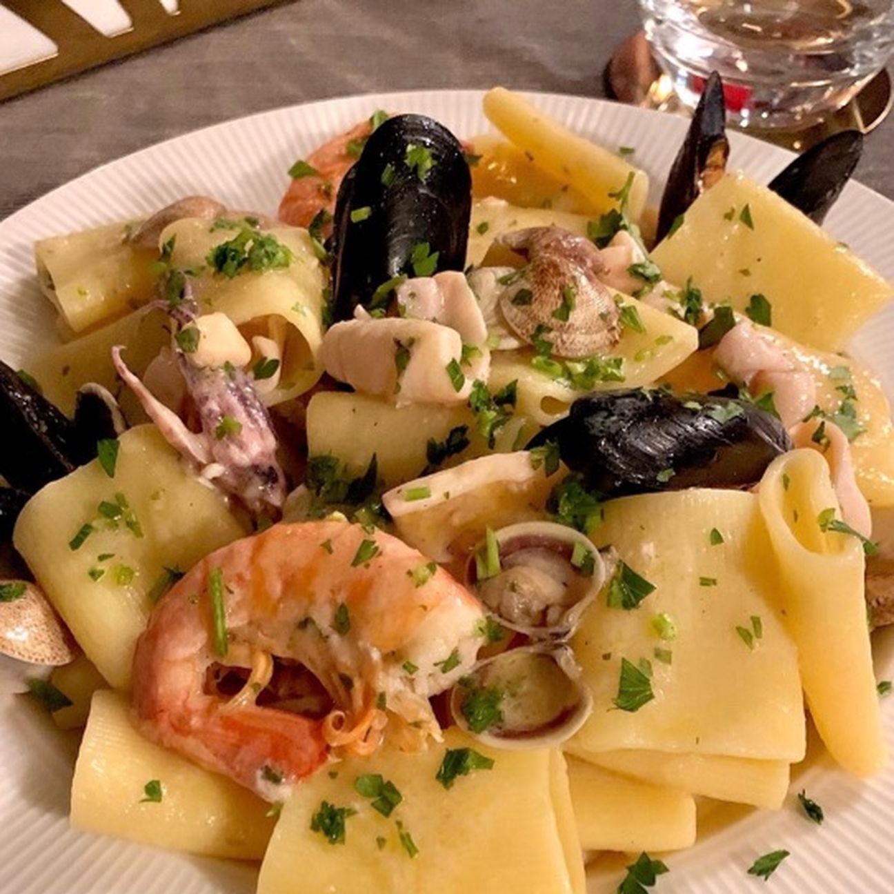 PACCHERI ALLO SCOGLIO IN BIANCO