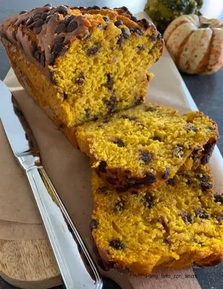 Ricetta PLUMCAKE ZUCCA, BAILEYS, GOCCE DI CIOCCOLATO di c77pamy