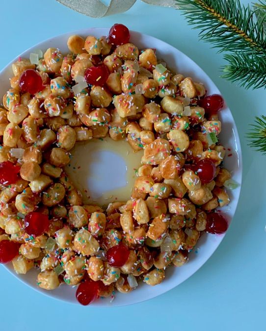 STRUFFOLI NAPOLETANI AL FORNO