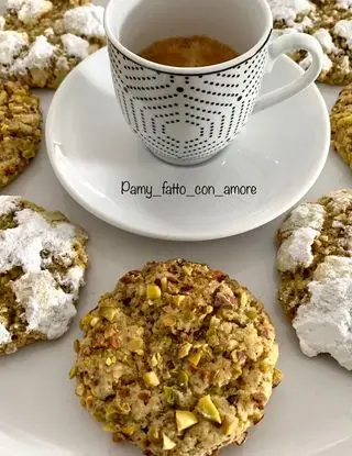 Ricetta BISCOTTI MORBIDI AL PISTACCHIO di c77pamy