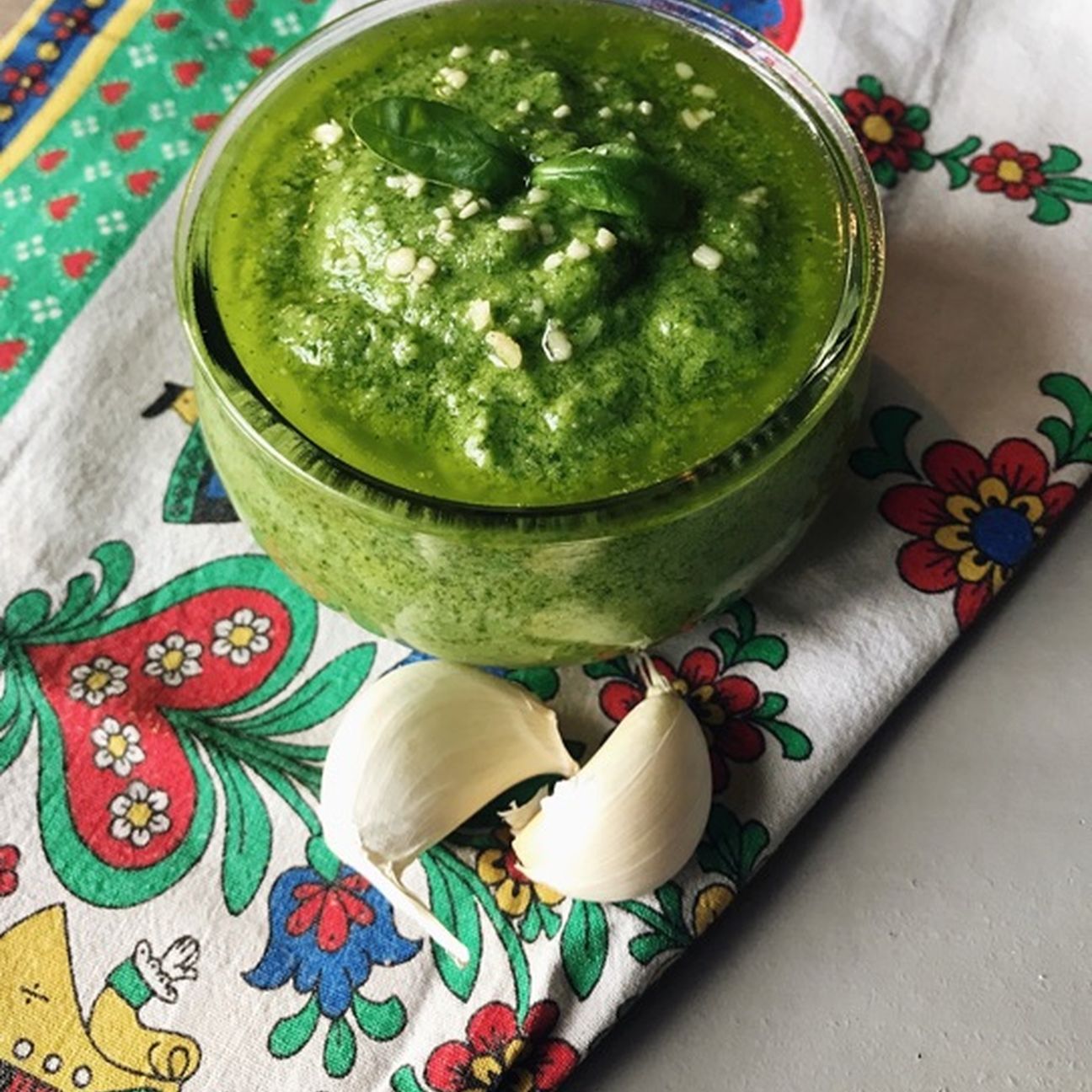 PESTO ALLA GENOVESE 🍃 HOMEMADE
