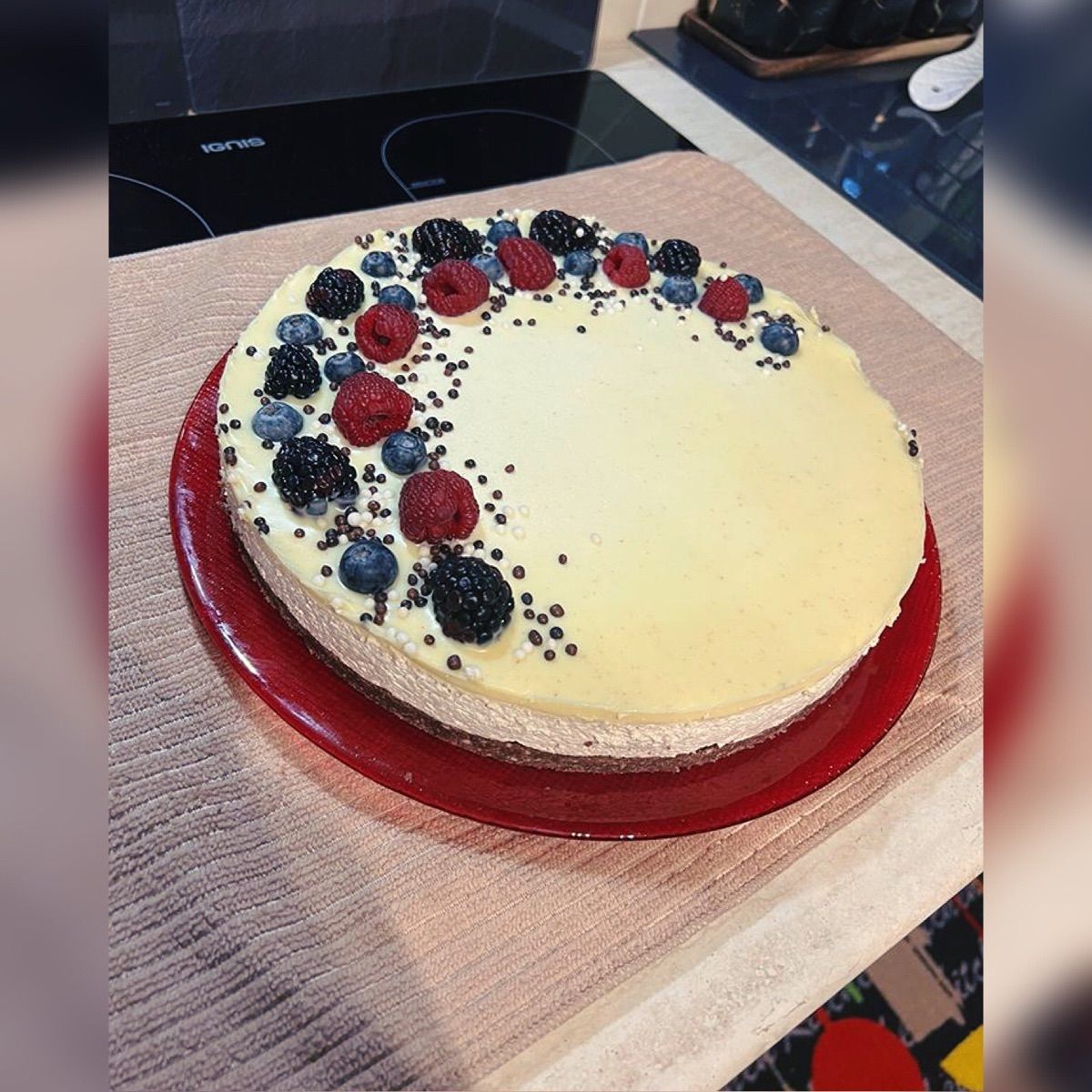 CHEESECAKE CAFFÈ E CIOCCOLATO BIANCO🍰