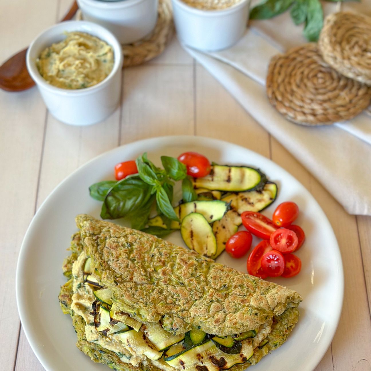 Piadina di zucchine