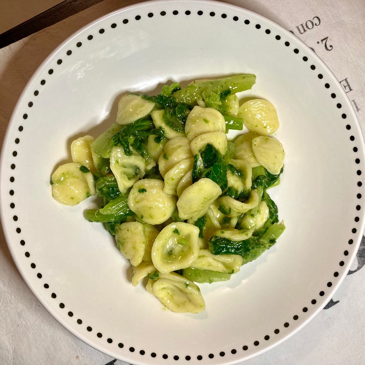 Orecchiette alle cime di rapa