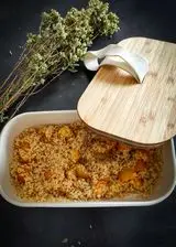 Ricetta Cous cous con pomodorini gialli e salsa di soia