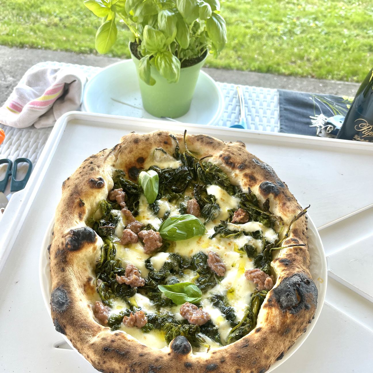 Pizza salsiccia e friarielli