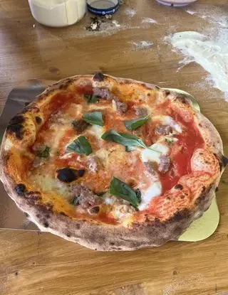 Ricetta Pizza margherita con salsiccia di fortunellodangelo