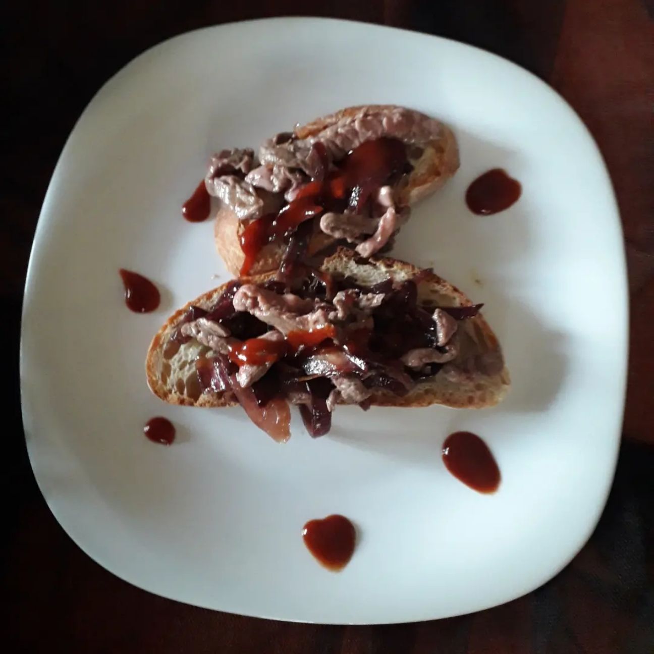 Bruschette con #pulled pork