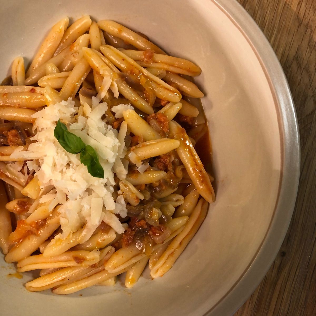 Cavatelli murgiani alla nduja
