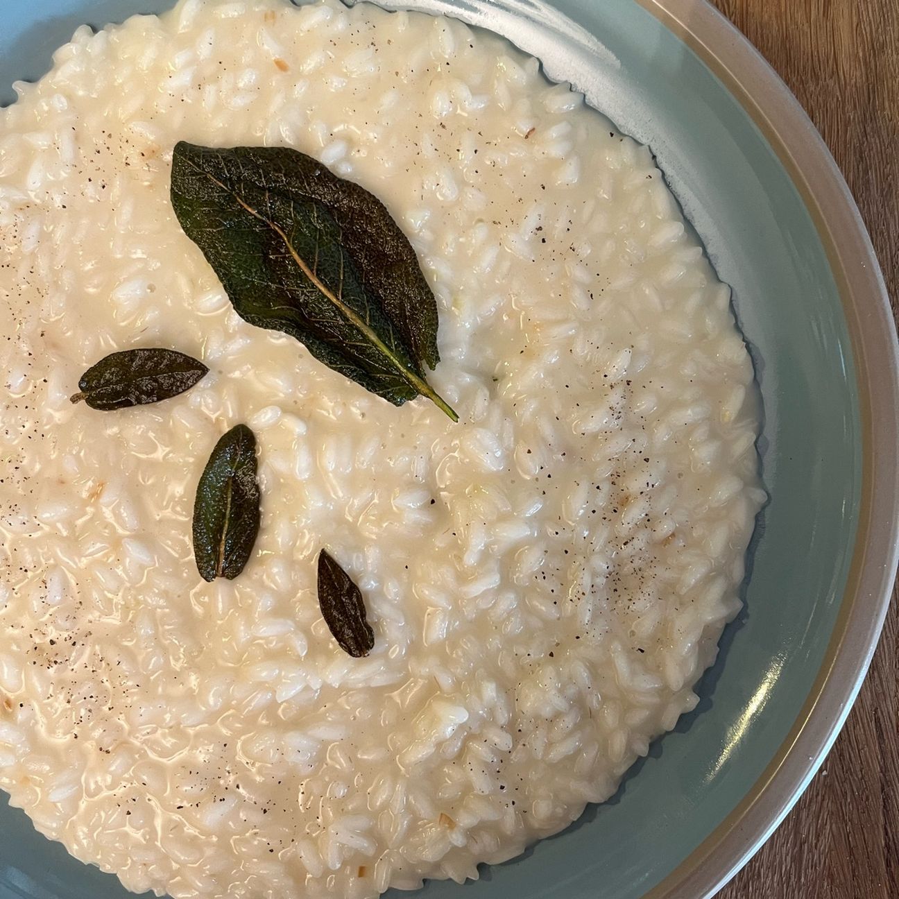 Risotto burro e salvia
