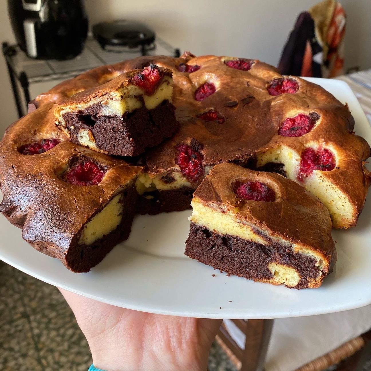 Brownies cheesecake