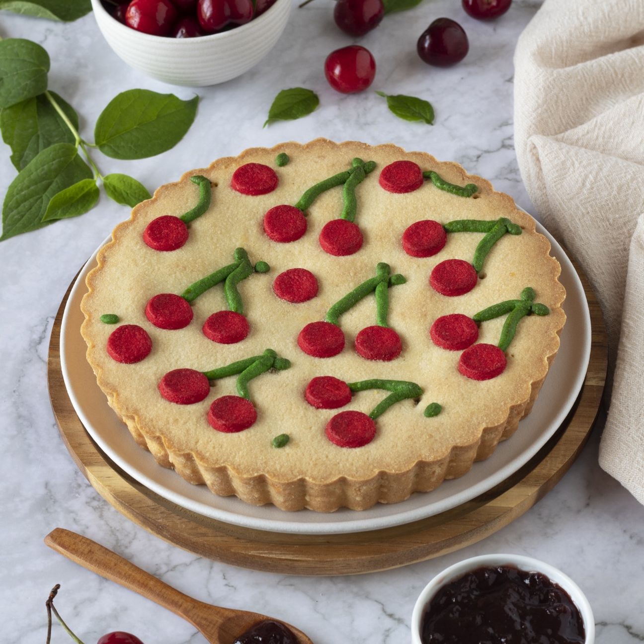 Crostata alle ciliegie