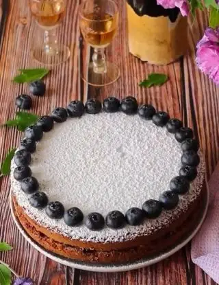 Ricetta Torta di grano saraceno e confettura di mirtilli di cuoredisedano