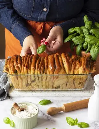 Ricetta Pane a fisarmonica o Pull Apart Bread di cuoredisedano