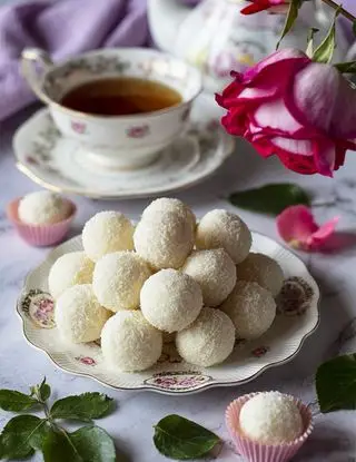 Ricetta Tartufi al cocco con ricotta e cioccolato bianco di cuoredisedano