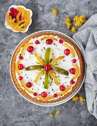 Ricetta Crostata morbida Cassata Siciliana di cuoredisedano