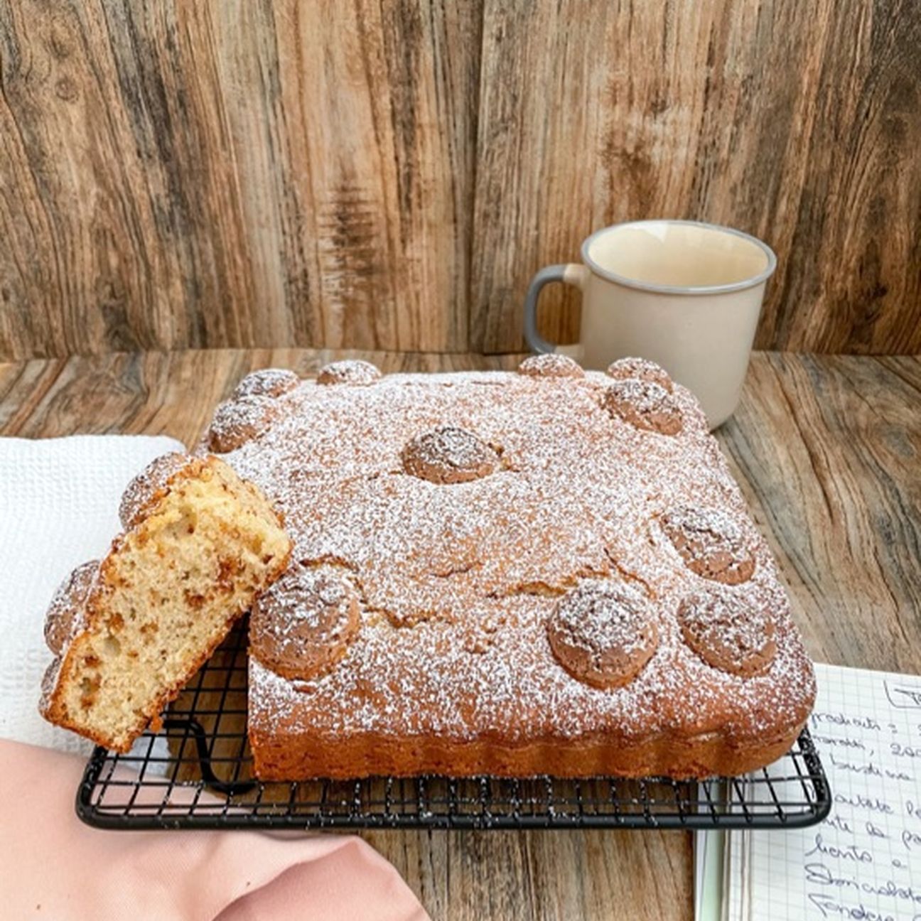 Torta morbida agli amaretti 🌸