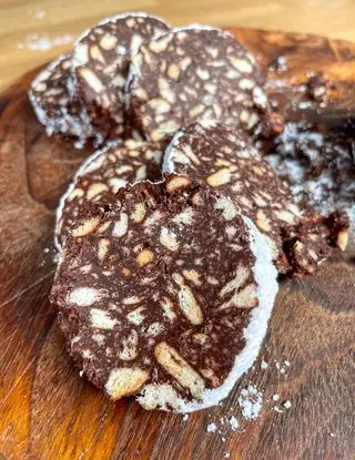 Ricetta Salame di cioccolato 🍫 di unpodicioccolato