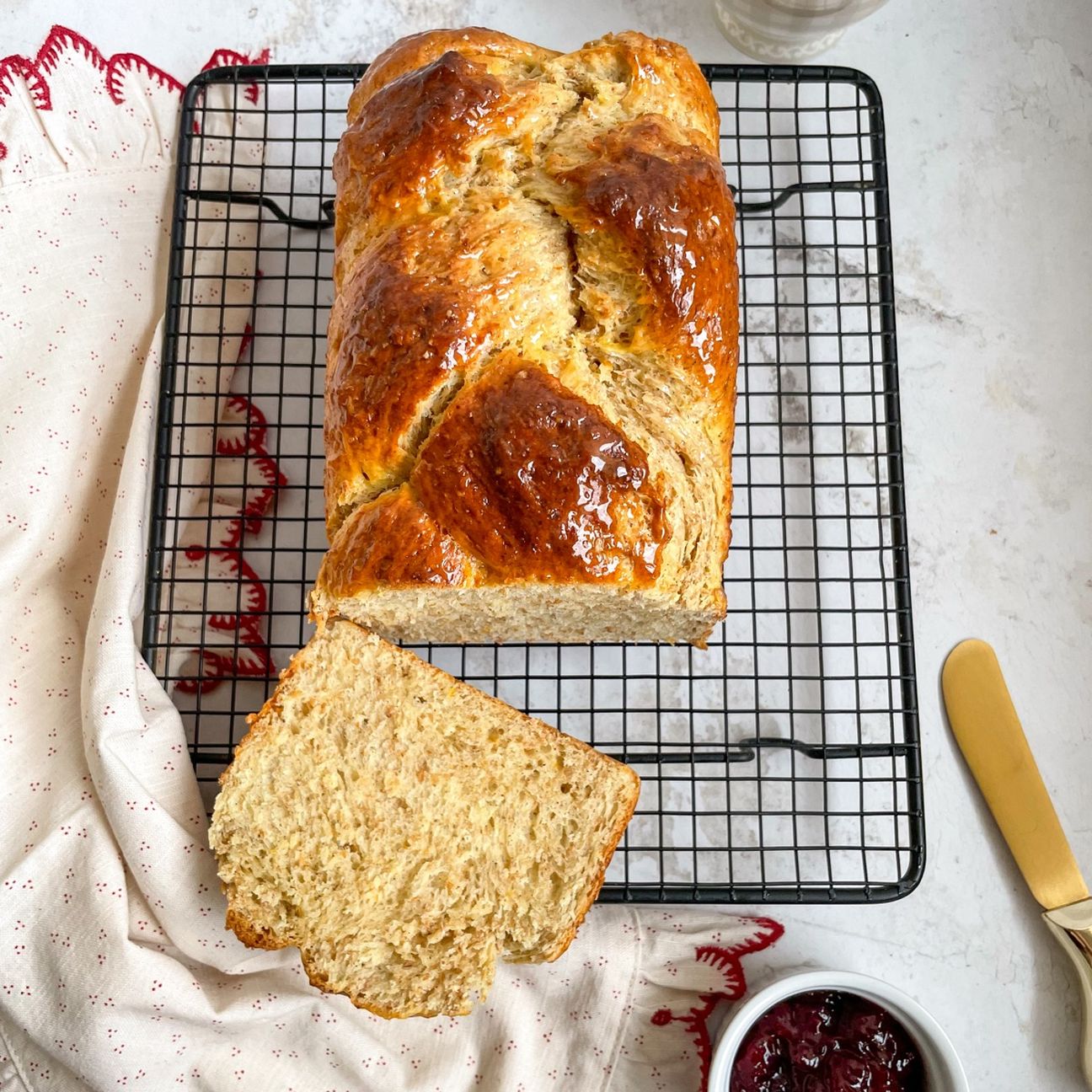 Panbrioche arancia e vaniglia