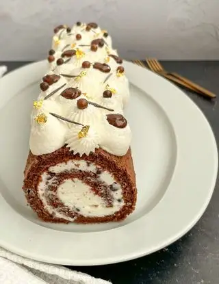 Ricetta Rotolo ricotta e cioccolato di unpodicioccolato