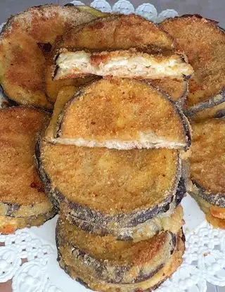 Ricetta Medaglioni di melanzana con tonno e formaggio di lericettedimarygio