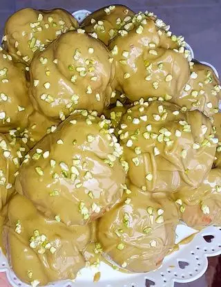 Ricetta Profiteroles Al Pistacchio di lericettedimarygio