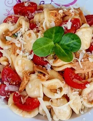 Ricetta Orecchiette Alla Crudaiola di lericettedimarygio