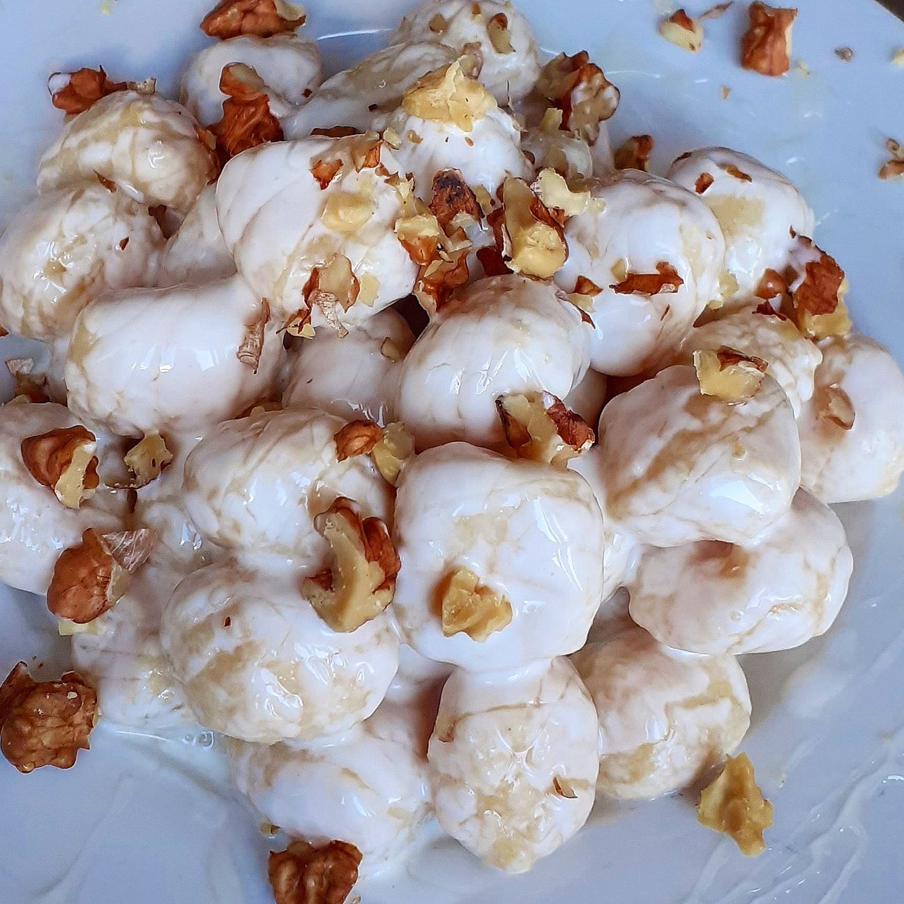 Gnocchi di Patate Con Mascarpone, Miele e Noci