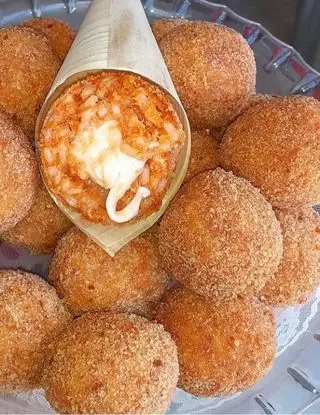 Ricetta Polpette di riso con pomodoro, tonno e mozzarella di lericettedimarygio