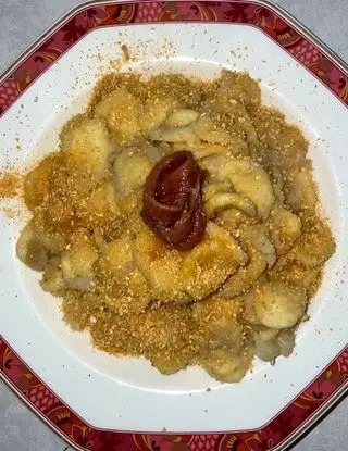 Ricetta Orecchiette con crema di cavolfiore, acciughe e pan grattato di 2friendsforfood