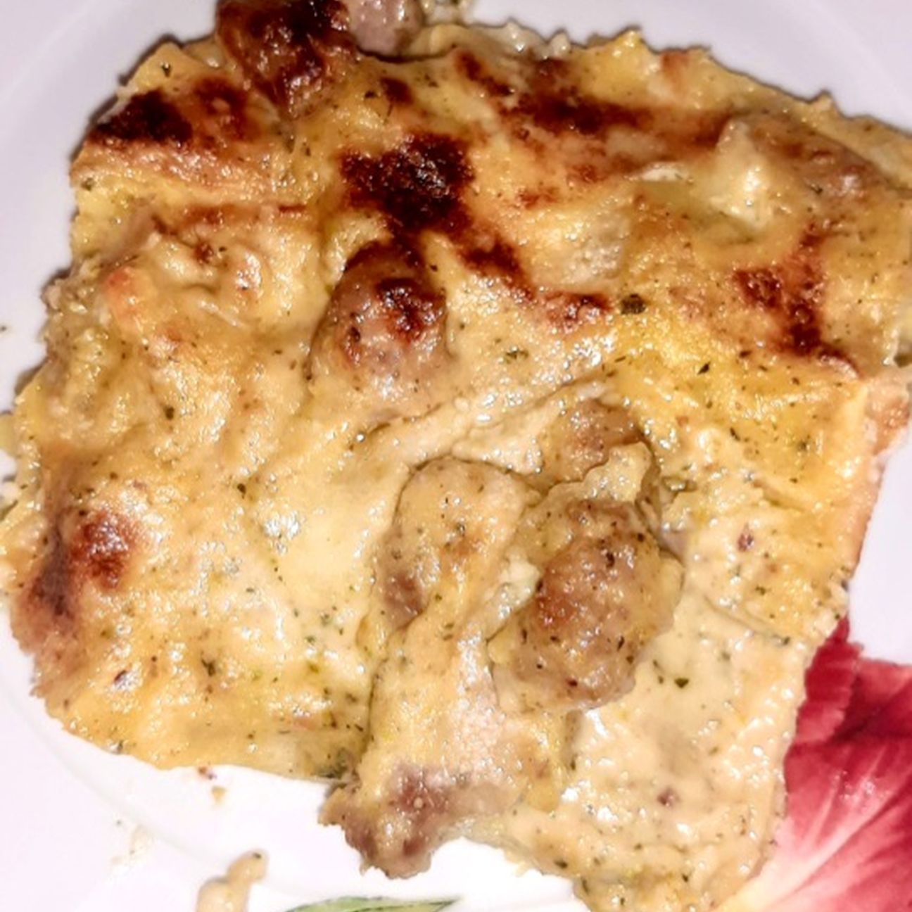 Lasagne Broccoli e Salsiccia