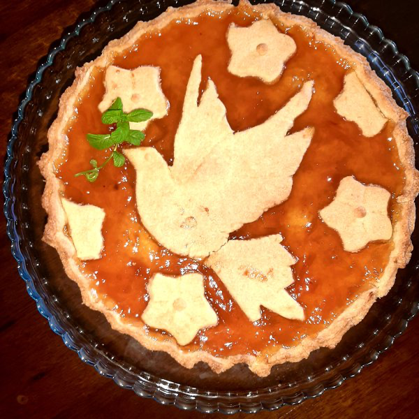 Crostata alla marmellata di albicocche