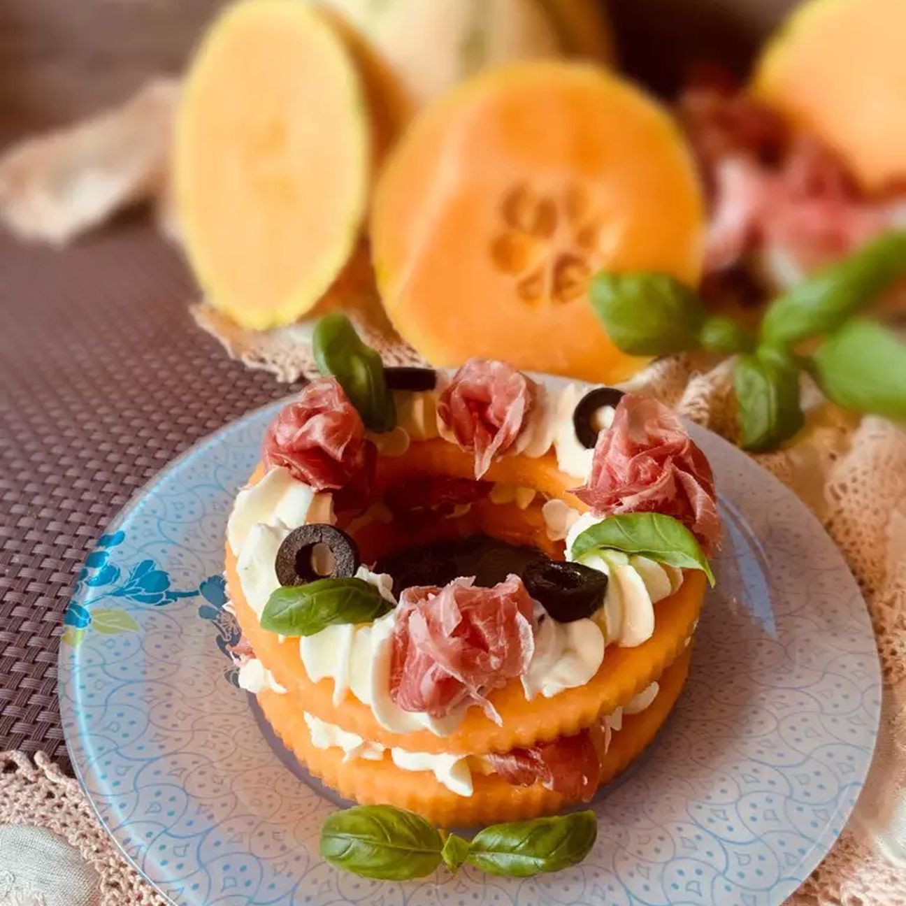 Cream tarte di Coppa e Melone