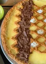 Ricetta Crostata con Flan di crema al latte condensato