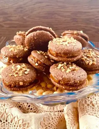Ricetta Koonies di Christophe Michalak (Macarons Morbidi al Caramello di Arachidi) di Ortensio
