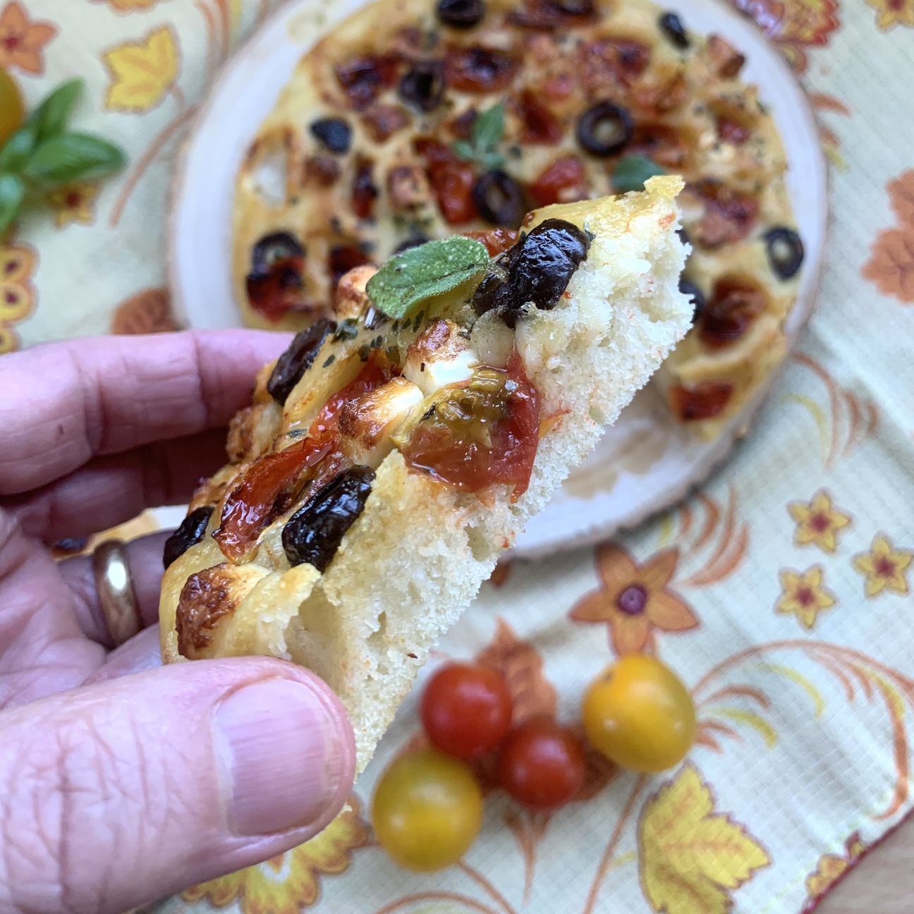 Focaccia Farcita Veloce in Airfryer