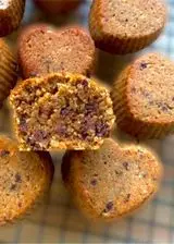 Ricetta Muffin di Prugne Senza Zucchero e Gluten Free in Airfryer 