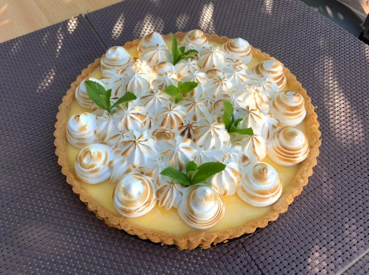 Crostata al Limone Meringata