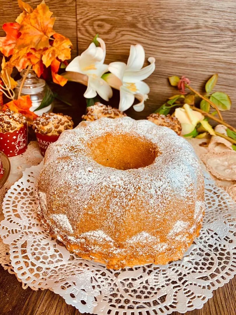 Muffin e Ciambellone di Gaufre... Pandoro o Panettone