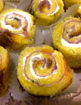 Ricetta Rotolo di panettone con mascarpone e prosciutto crudo di Ortensio