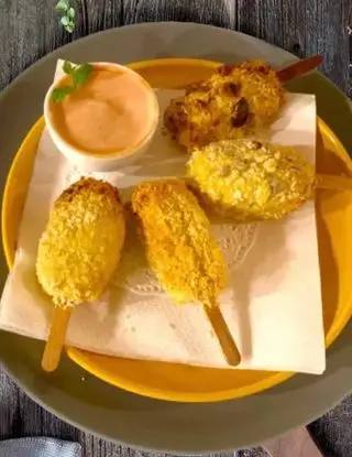 Ricetta Pollo e Patate su Stecco di Ortensio