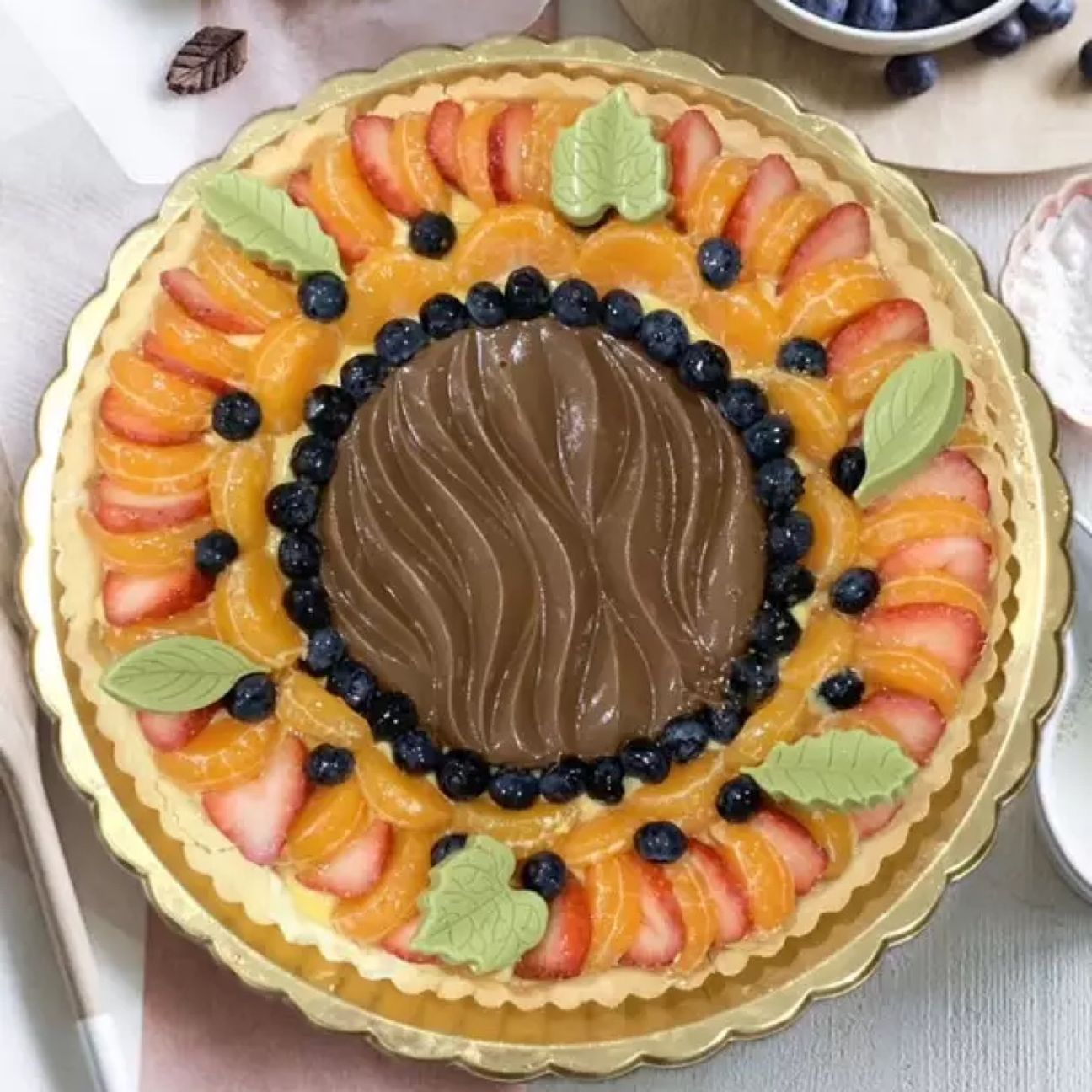 Crostata di Frutta e Cioccolato